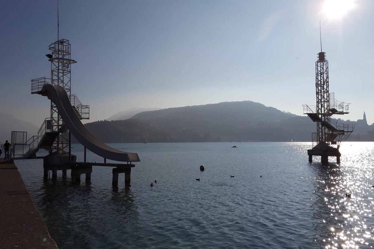 Le Panoramique - Apartment Facing The Lake Annecy Exterior photo